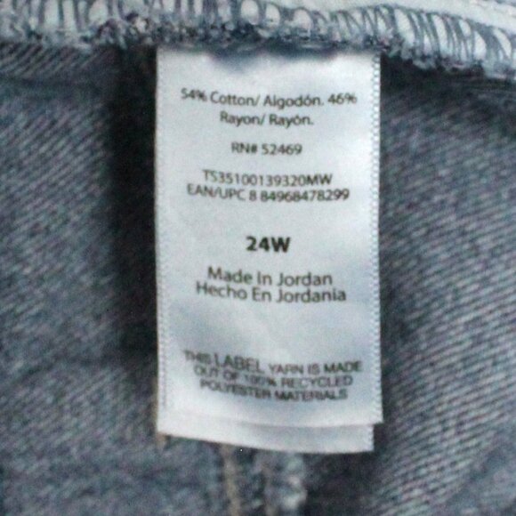 Terra & Sky Blue Denim Midi Skirt NWT - Picture 6 of 11